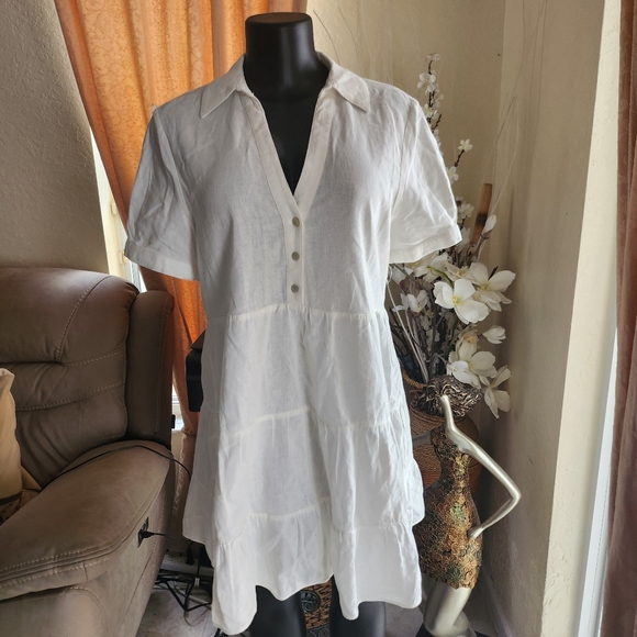 Zara linen dress size S - Picture 2 of 5